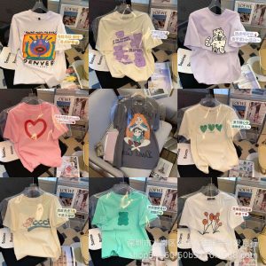 2023 summer new Korean version large size women's short-sleeved T-shirt women's loose half-sleeved ladies bottoming shirt foreign trade stall